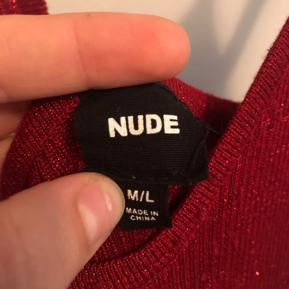 Ruby Red Bodycon Dress - Picture 3 of 3